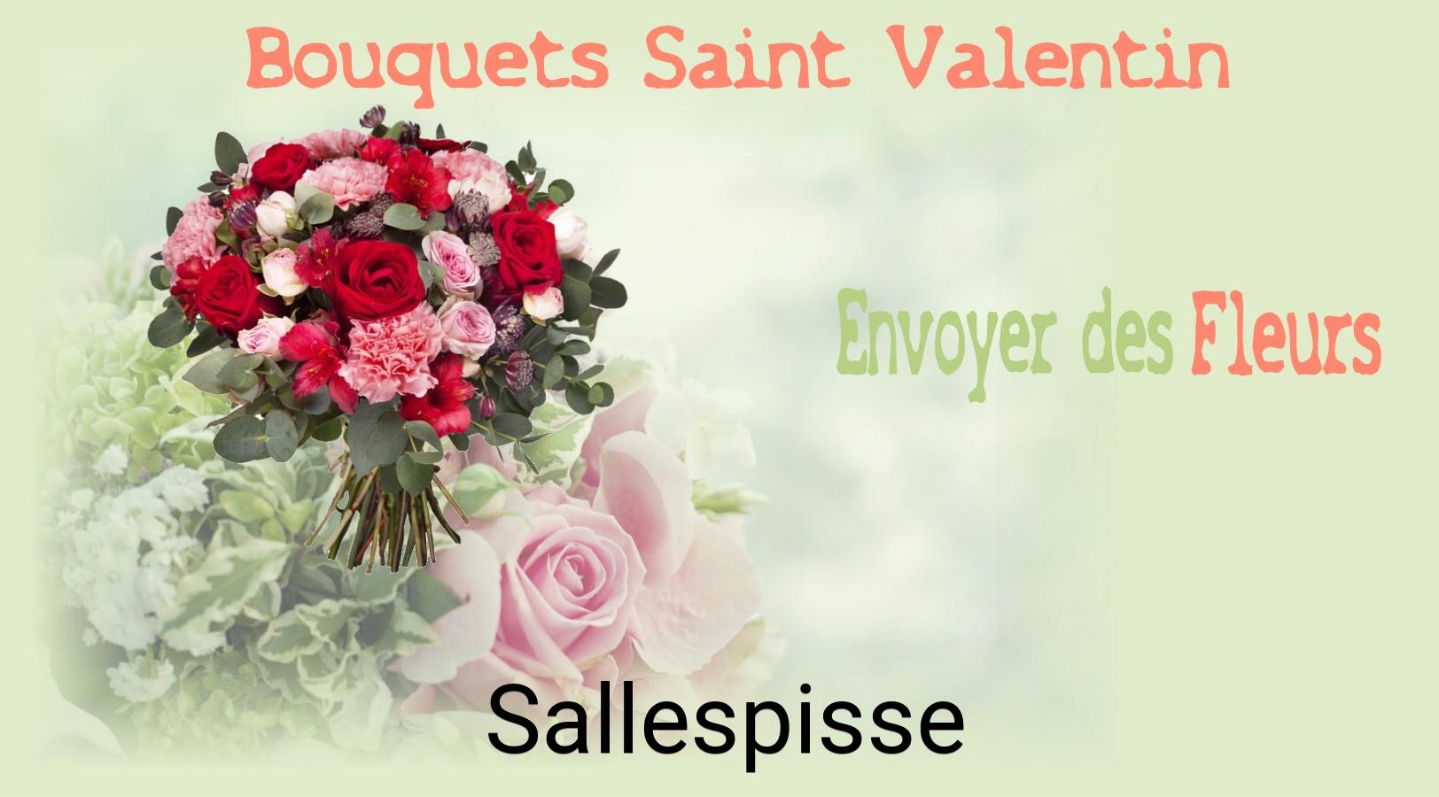 Roses de Saint-Valentin livrées à Sallespisse